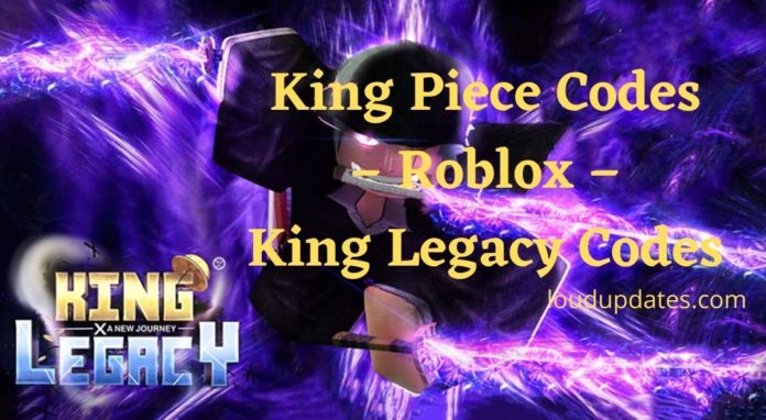King Piece Codes – Roblox – King Legacy Codes
