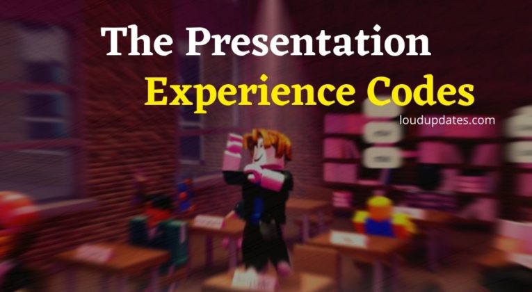 codes for the presentation experience september 2023