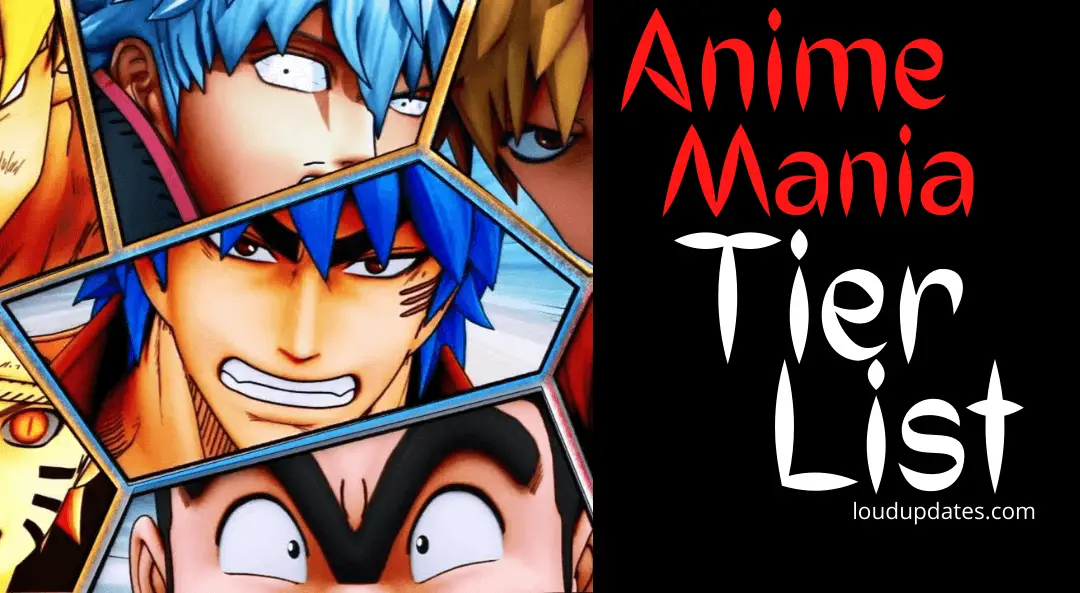 tier list de anime mania (my hero + mythical update) 