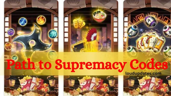 Path to Supremacy codes