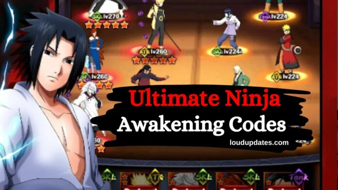 Ultimate Ninja Awakening Codes
