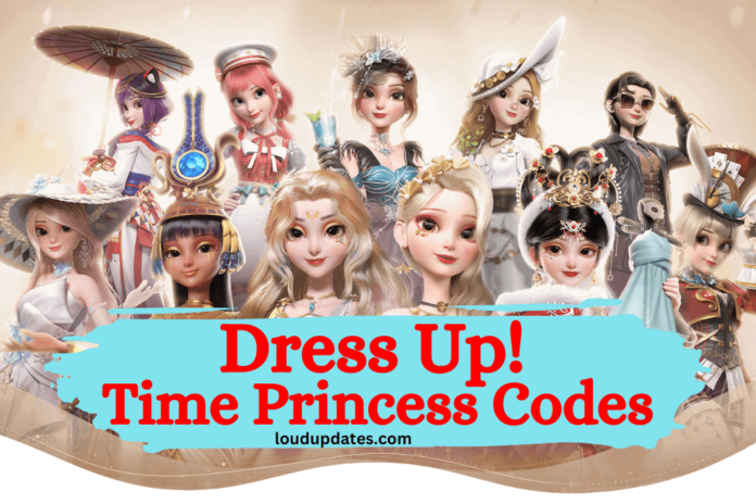 Dress Up! Time Princess Codes