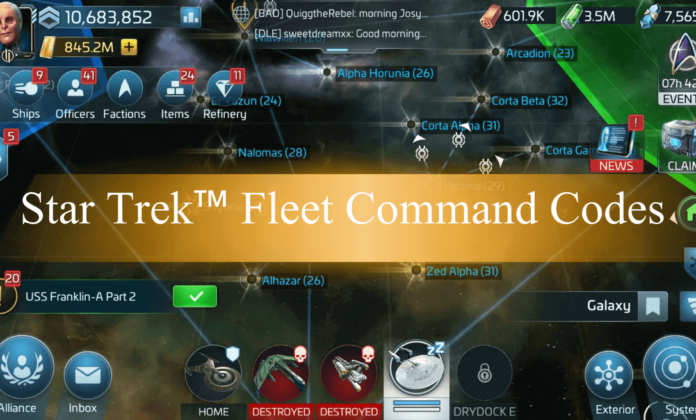 Star Trek™ Fleet Command Codes