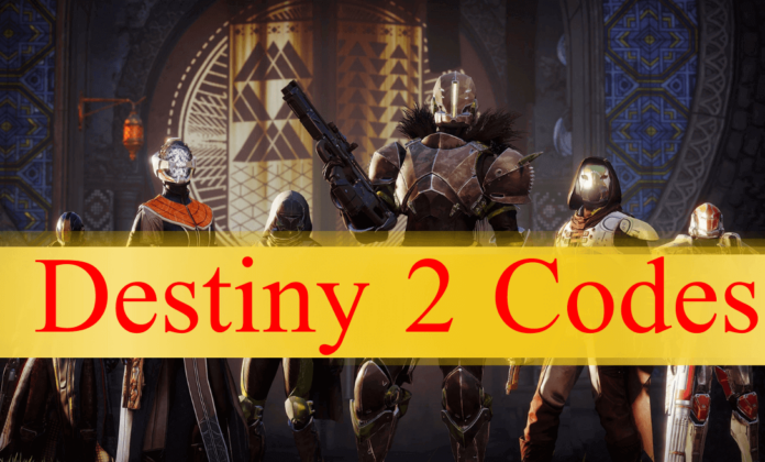 destiny 2 codes