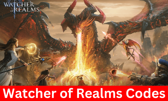 new watcher of realms codes