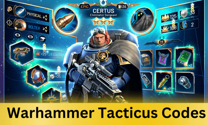 Warhammer Tacticus Codes