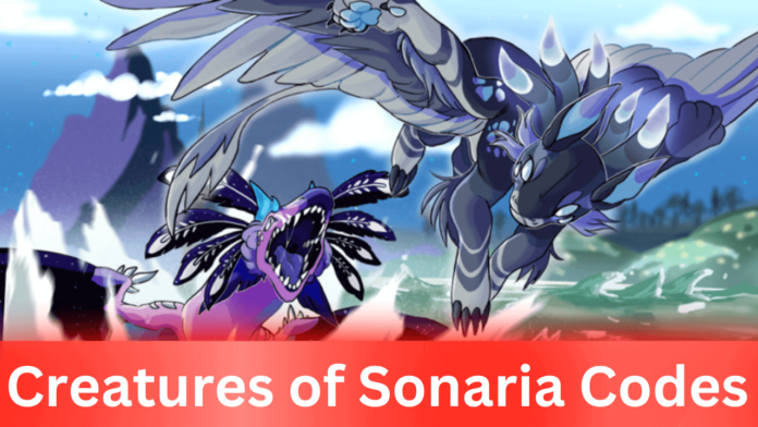 creatures of sonaria codes