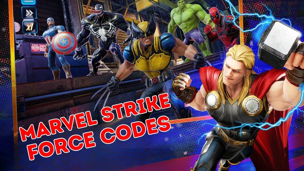 MARVEL Strike Force: Squad RPG Codes
