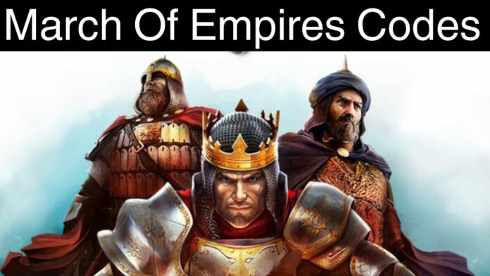 march of empires codes