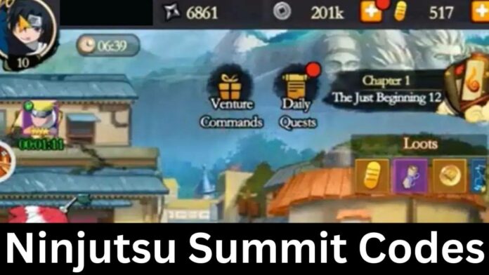 ninjutsu summit codes