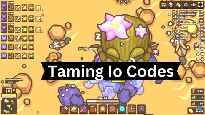 taming io codes
