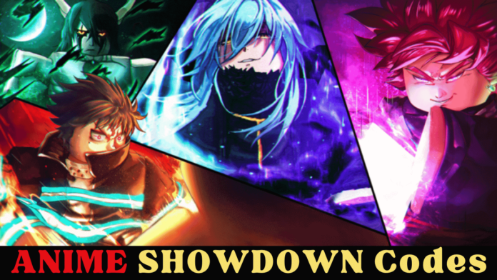 anime showdown codes