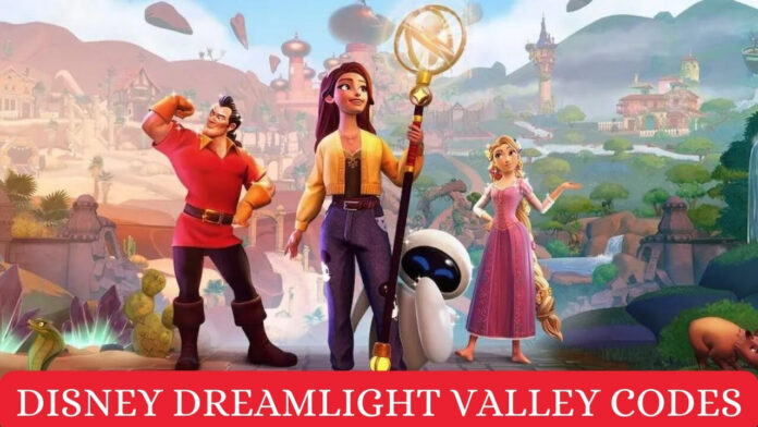 disney dreamlight valley codes