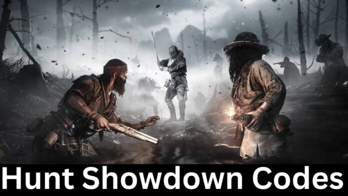 hunt showdown codes